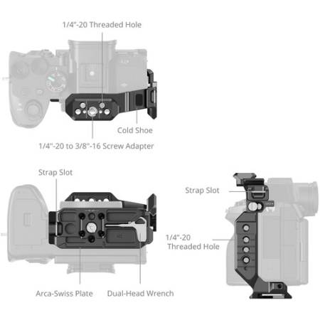 SmallRig 6023 - półklatka do Sony Alpha 7 V / 7R V / 7 IV - szczegóły